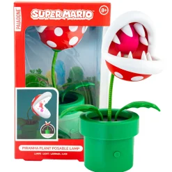 Paladone Licht^Super Mario Bewegliche Mini LED Lampe – Piranha Pflanze