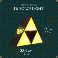 Paladone Licht^The Legend of Zelda Triforce Licht mit Projektions-Effekt