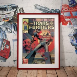 Fanattik Poster^Transformers Limitierter Kunstdruck zum 40. Jahrestag