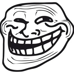 getDigital Aufkleber^Trollface Aufkleber