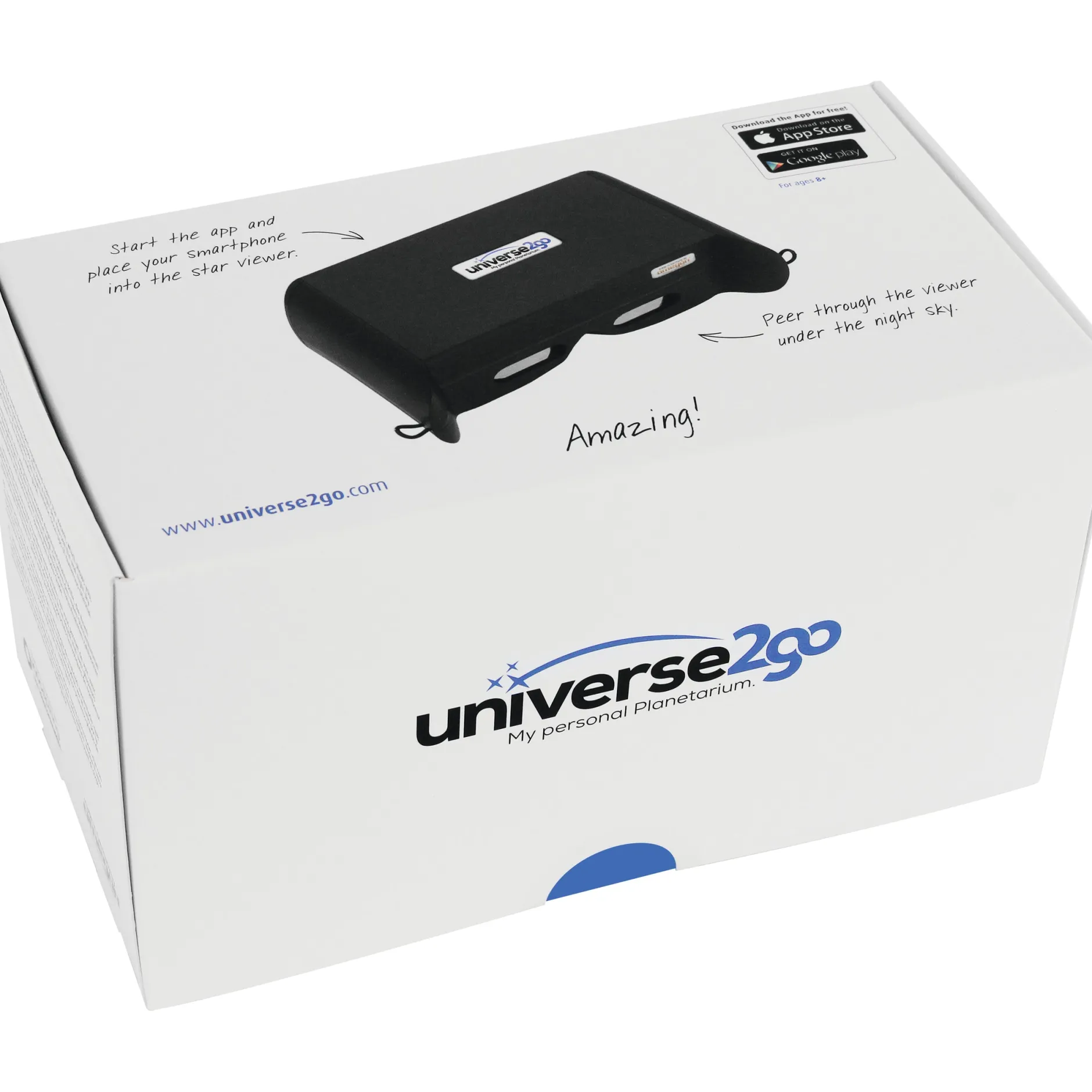 Omegon Draußen^universe2go Planetarium fürs Smartphone