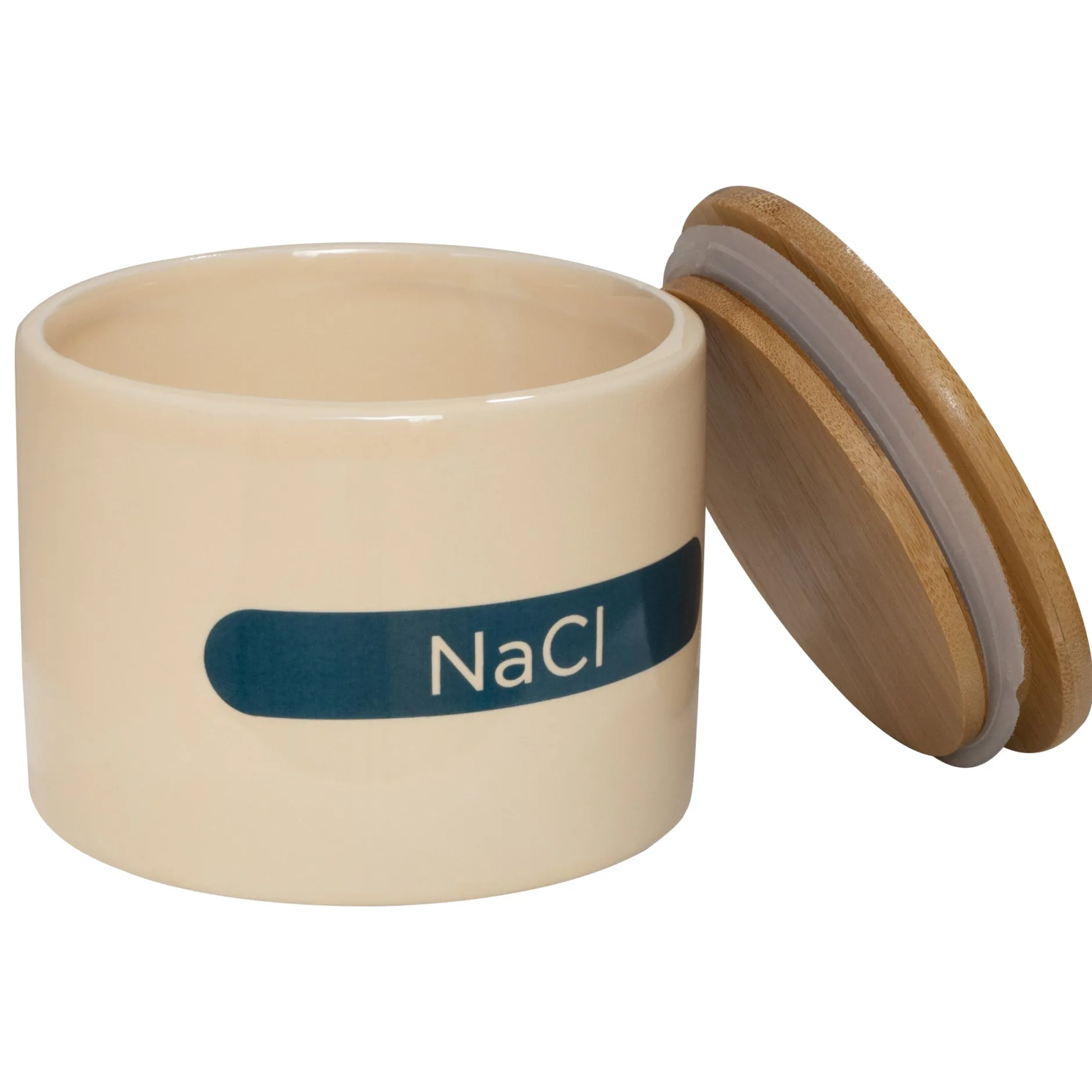 getDigital Küche|Aufbewahrung^Vorratsbehälter Salz mit chemischer Formel