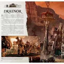 Zauberfeder Verlag Bücher^Warcraft The Beginning - Hinter den Kulissen Artbook